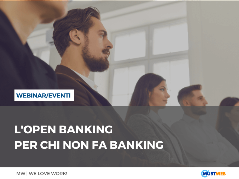 Cover evento open banking per chi non fa banking