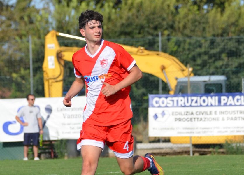 squadra di calcio A.S.D. San martino Saonara in campo